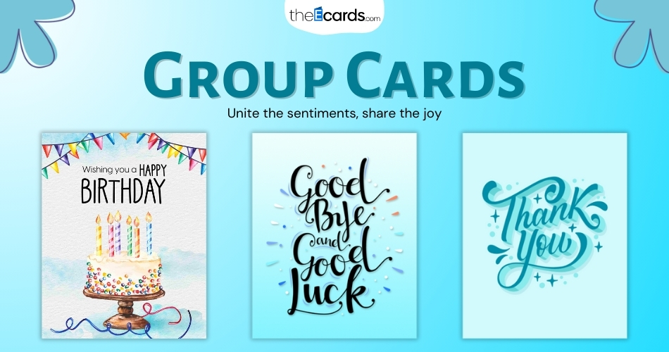 group cards